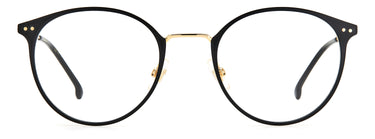 Youth Unisex Carrera Eyeglasses: Carrera 2035T - Black Gold SpecSMART Eye Clinic (Front View)